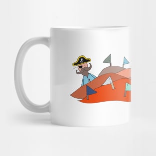 Pete the part-time pirate - flags Mug